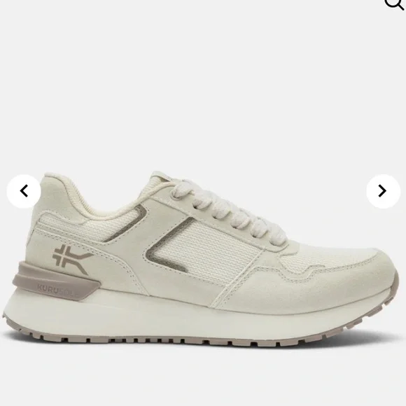 KURU APOGEE Retro Sand-Ecru Athletic Shoes size 8M - Picture 3 of 13